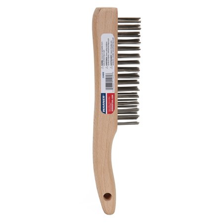 WARNER Warner 4 in. W X 10 in. L Stainless Steel Wire Brush 11469